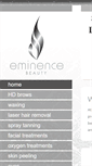 Mobile Screenshot of eminencebeauty.com